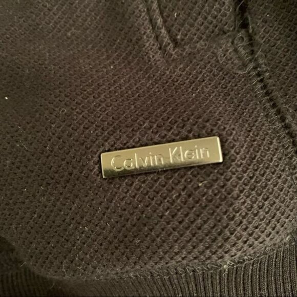 Calvin Klein men’s full zip lightweight jacket in black - L - Picture 8 of 8